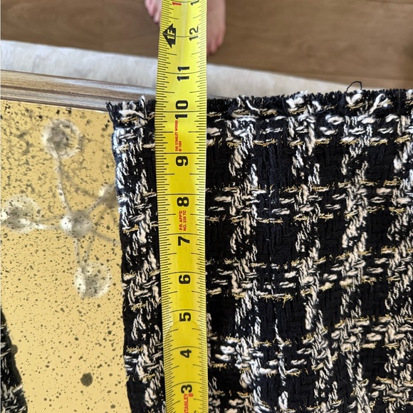 NWT Alice and Olivia CORALIE TOP + ELANA SKIRT in Black & White Set - Picture 16 of 16